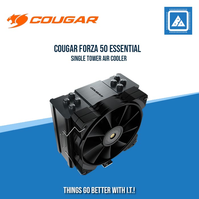 COUGAR FORZA 50 ESSENTIAL SINGLE TOWER AIR COOLER COUGAR FORZA 50 ESSENTIAL SINGLE TOWER AIR COOLER